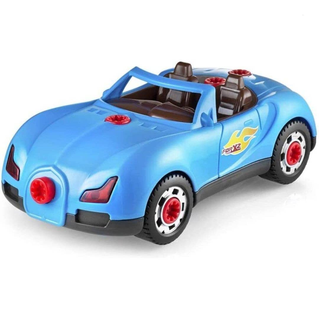 Play22 - Take Apart Racing Car Toys - 30 Piece - Ages 3+