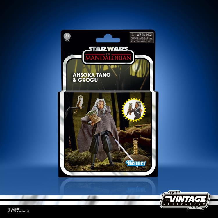 Star Wars: The Vintage Collection Ahsoka Tano & Grogu (The Mandalorian) Two-Pack Exclusive