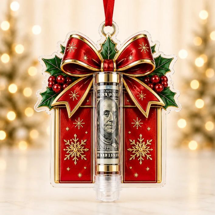 Christmas Cash Holder Ornament