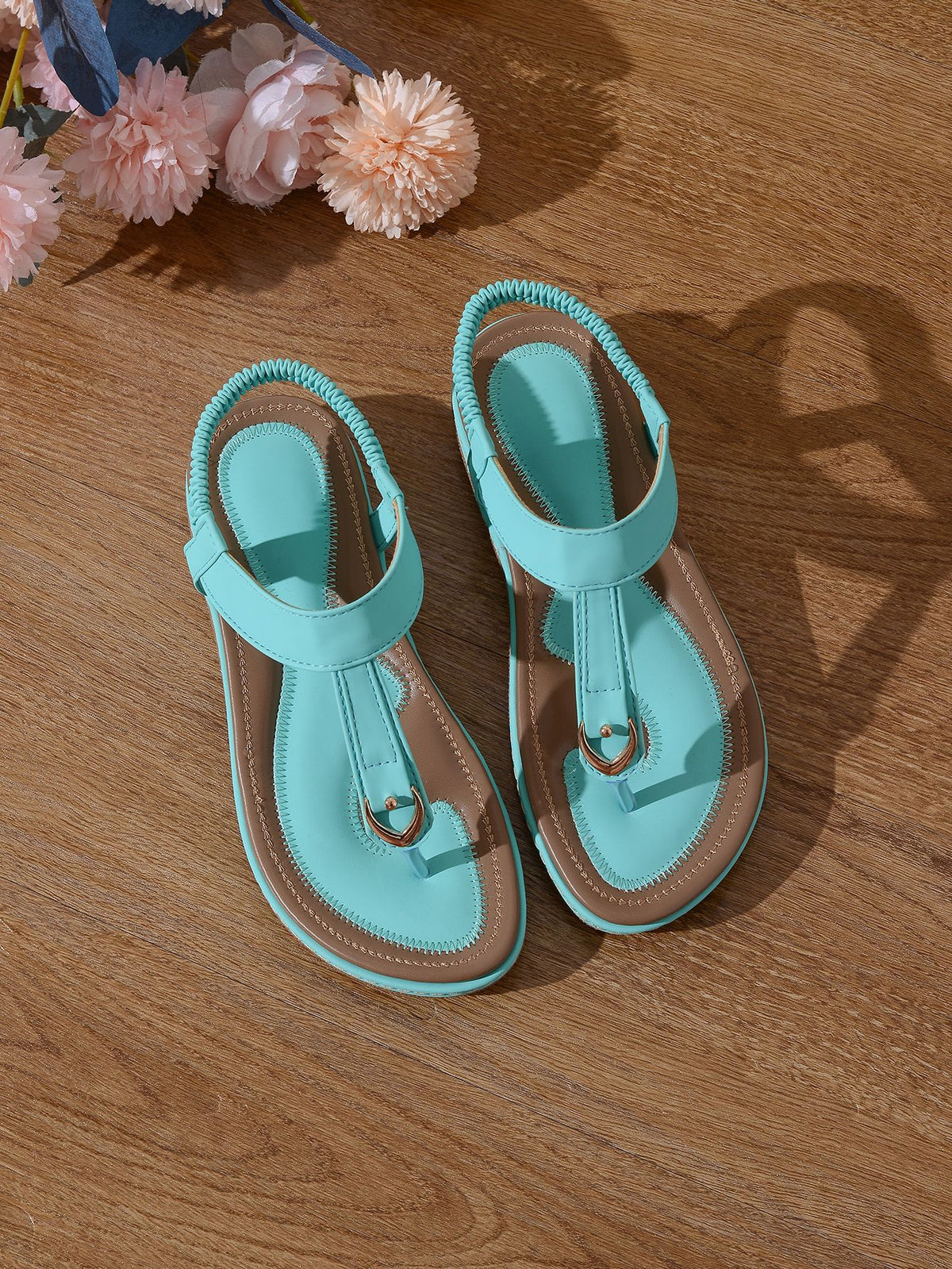 Summer Flip-flops Soft-soled Flat Beach Shoes Soft Soles