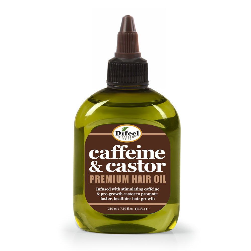DIFEEL Caffeine & Castor Premium Hair Oil for Faster Hair Growth 7.1 oz