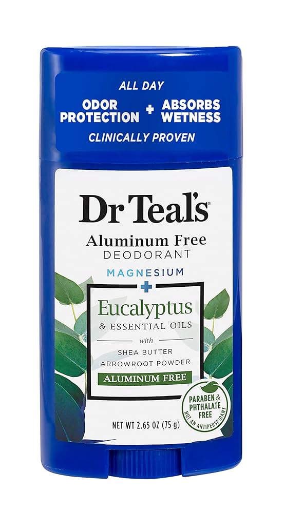 DR. TEALS ALUMINUM FREE EUCALYPTUS DEODORANT 2.65 OZ