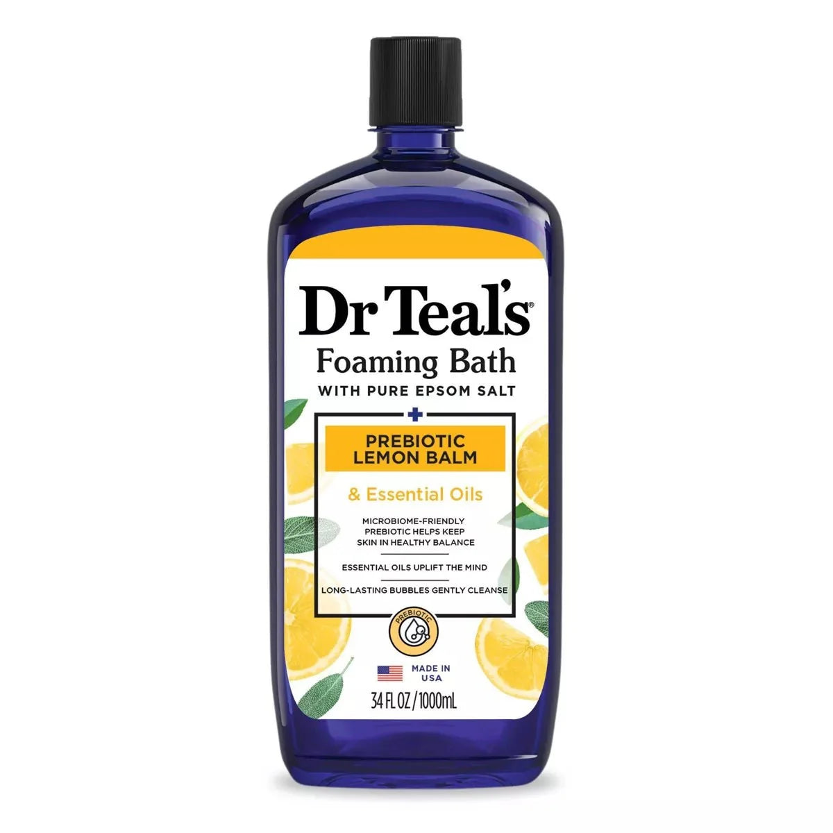 DR TEAL'S FOAMING BATH LEMON BALM 34OZ