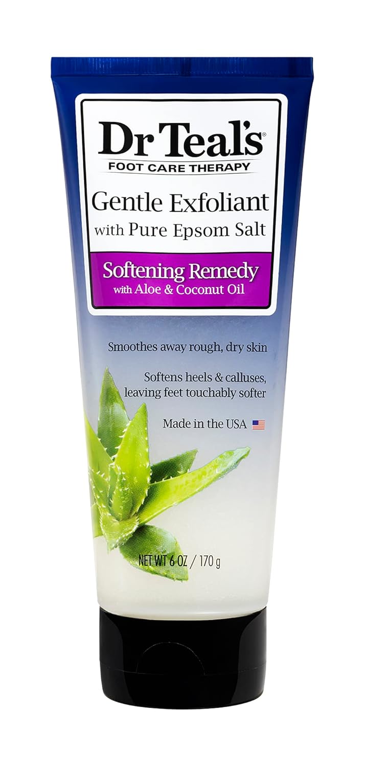 DR TEAL'S GENTLE EXFOLIANT SOFTENING REMEDY 6 OZ