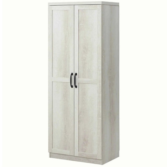 63-Inch Kitchen Pantry Cabinet – 5-Tier Storage Cabinet with Doors & Adjustable Shelves (Canada & United States Delivery Only)