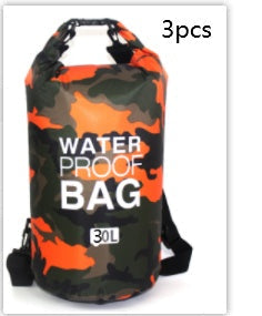 Outdoor Waterproof Bag Camouflage Polyester Double Shoulder Waterproof Bag Portable Beach Backpack
