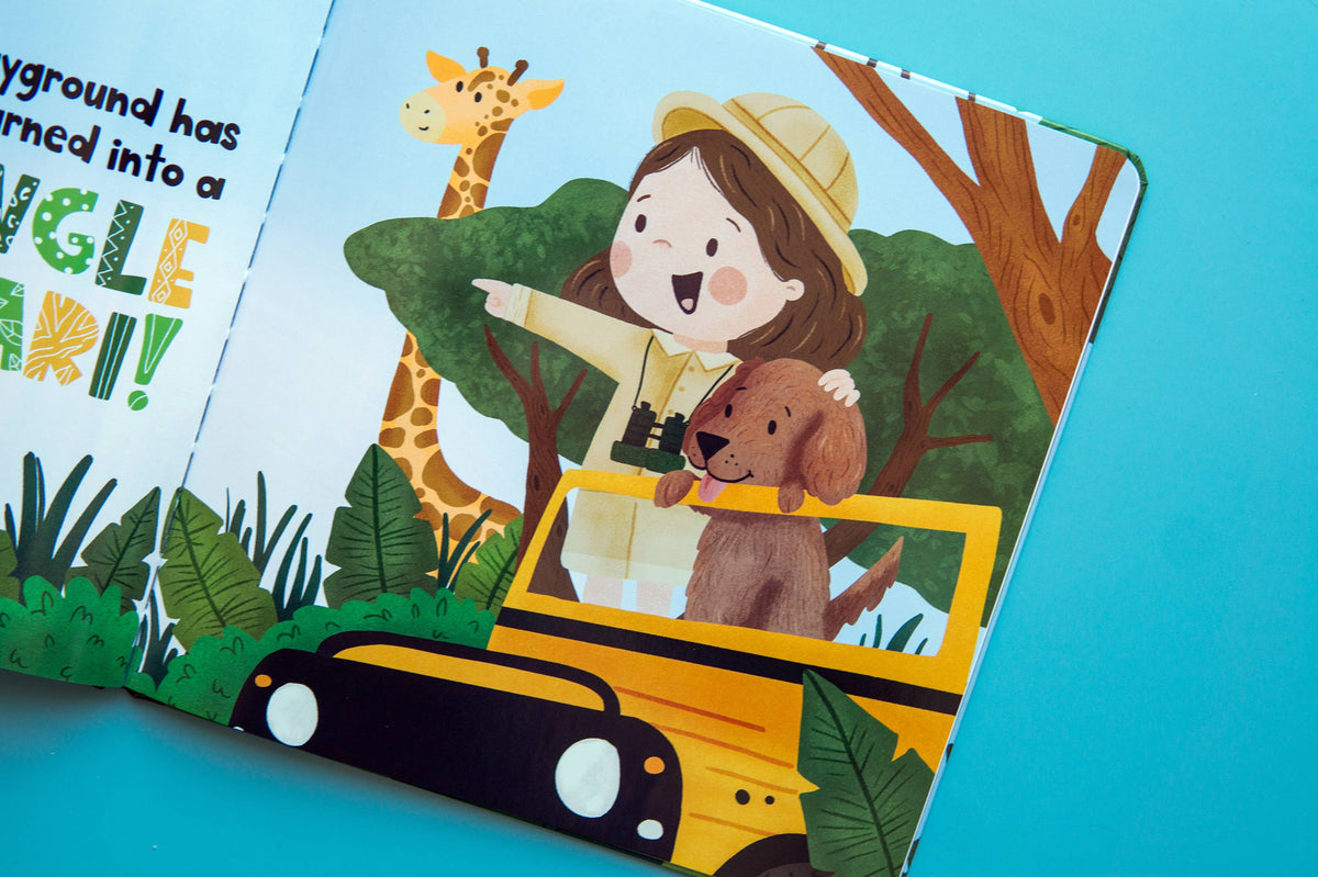 Brown Paper Fox - The Adventures of Jade and Wolf - Hardcover Picture Book - Canadian Publisher - Ages 3–6