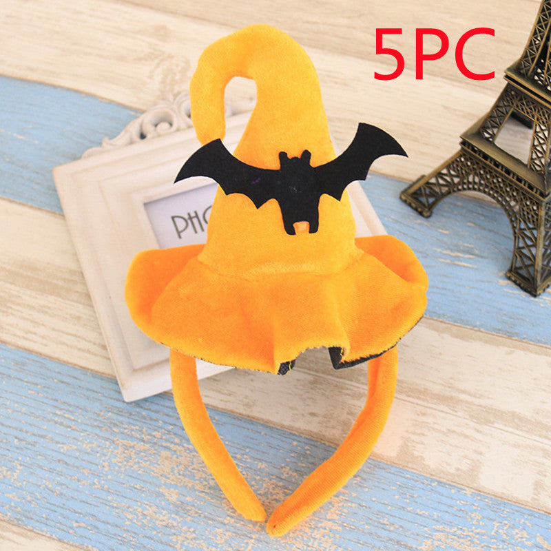 Spooky Halloween Hair Accessories – Festive Headband Costume Prop for Adults & Children