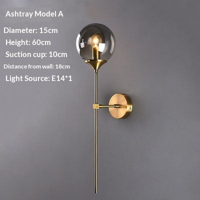 Wall Sconce For The Hallway Or Corridor In Front Of The Mirror