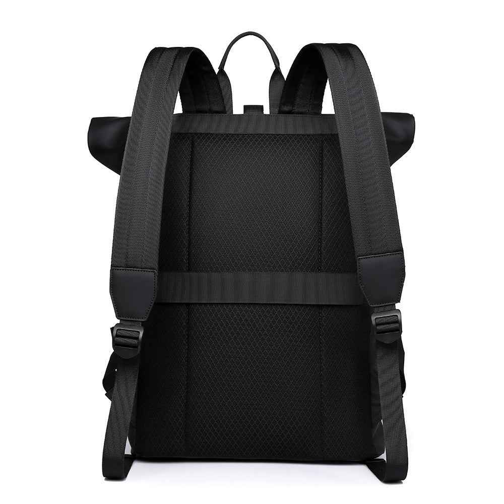 Fashionable Roll-top High-capacity Waterproof Travel Backpack