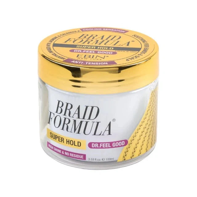 EBIN DR. FEEL GOOD BRAID FORMULA SUPER HOLD GEL 3.5 OZ