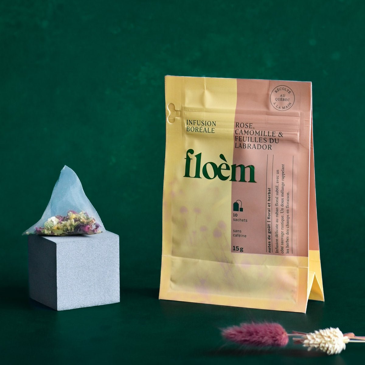 Ensemble de tisane - Ensemble découverte, pack de 4 variétés en sachets de thé