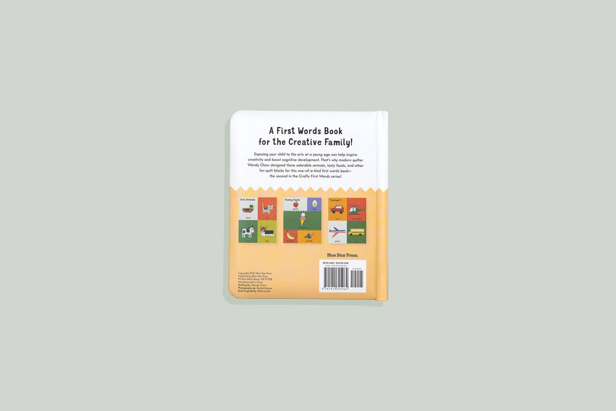 Paige Tate & Co. - First Words with Cute Quilted Friends - Ages 1–3