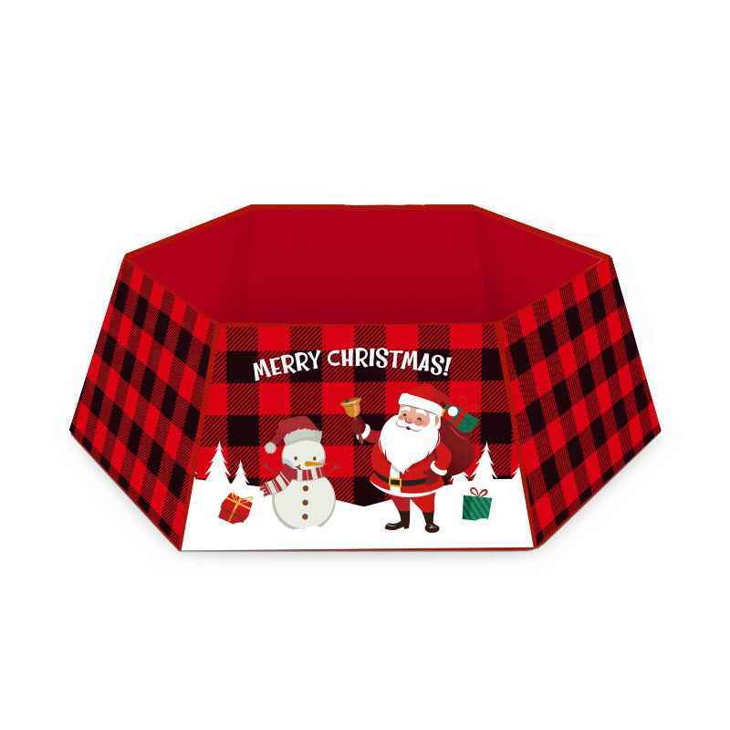 Christmas Tree Ornaments Set, 6 Styles Non-Woven Fabric Decorations