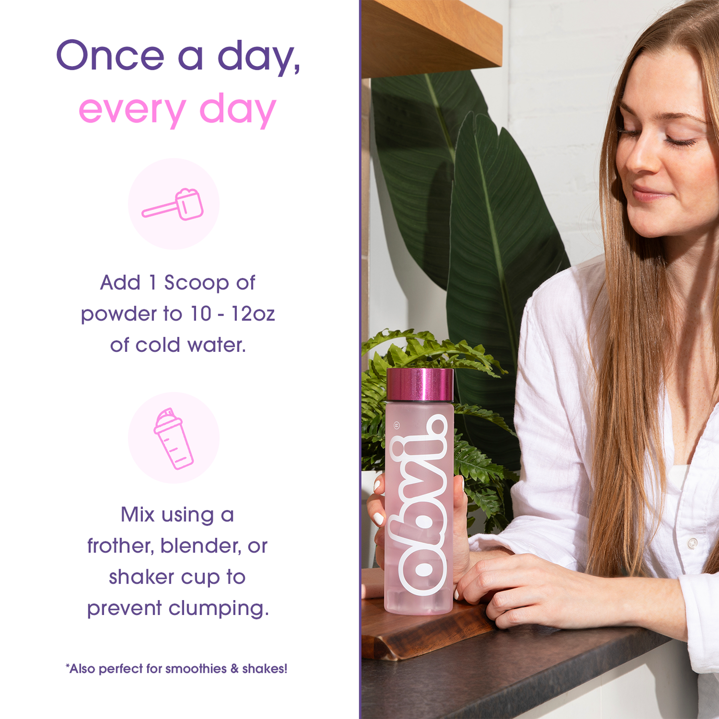Obvi. Collagen Hydration - Raspberry Rose