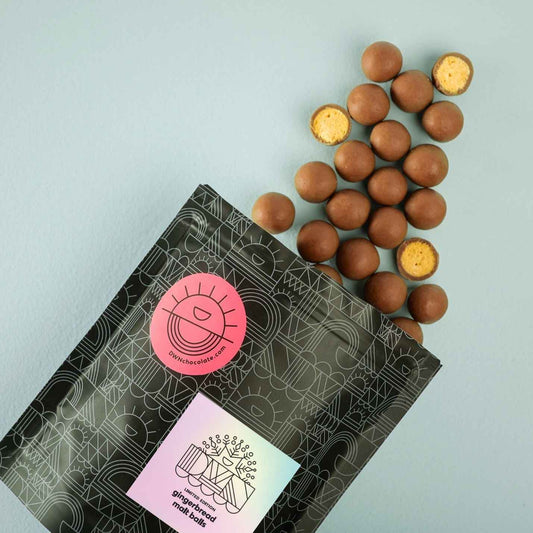 gingerbread malt balls