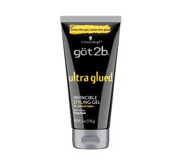 GOT2B ULTRA GLUED INVINCIBLE STYLING GEL 6OZ
