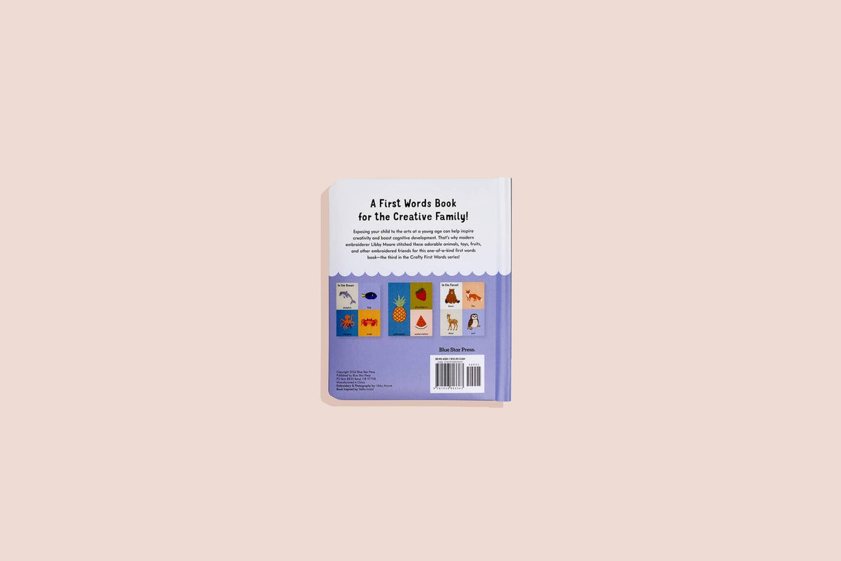 Paige Tate & Co. - First Words Embroidered Friends - Ages 1–3