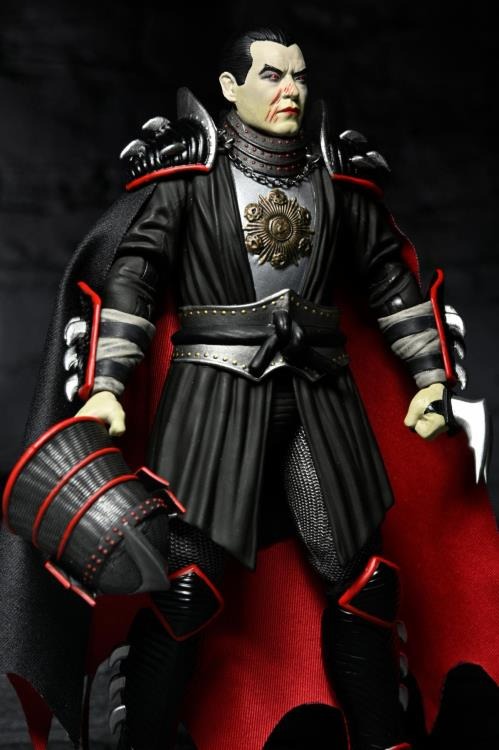 Universal Monsters x Teenage Mutant Ninja Turtles - Ultimate Shredder as Dracula Action Figurenv