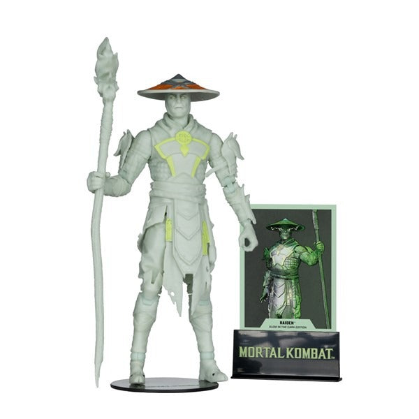 McFarlane Toys - Mortal Kombat - Raiden (Glow in the Dark Edition) - Exclusive