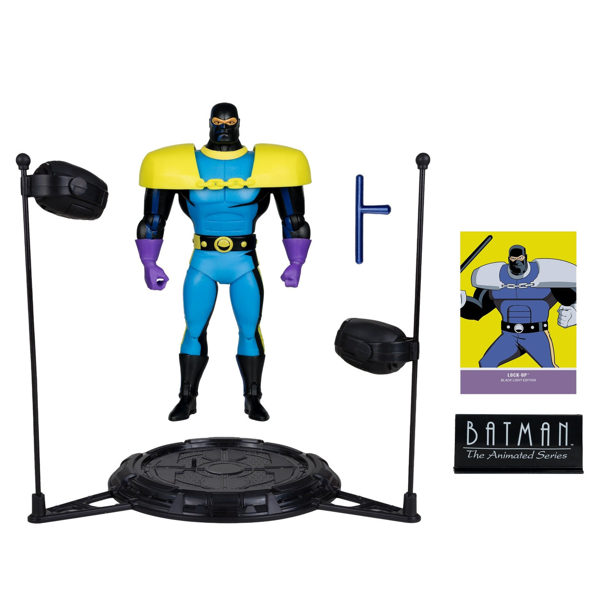 DC Direct - Batman: The Animated Series - Lock-Up (Black Light Edition) - Exclusive