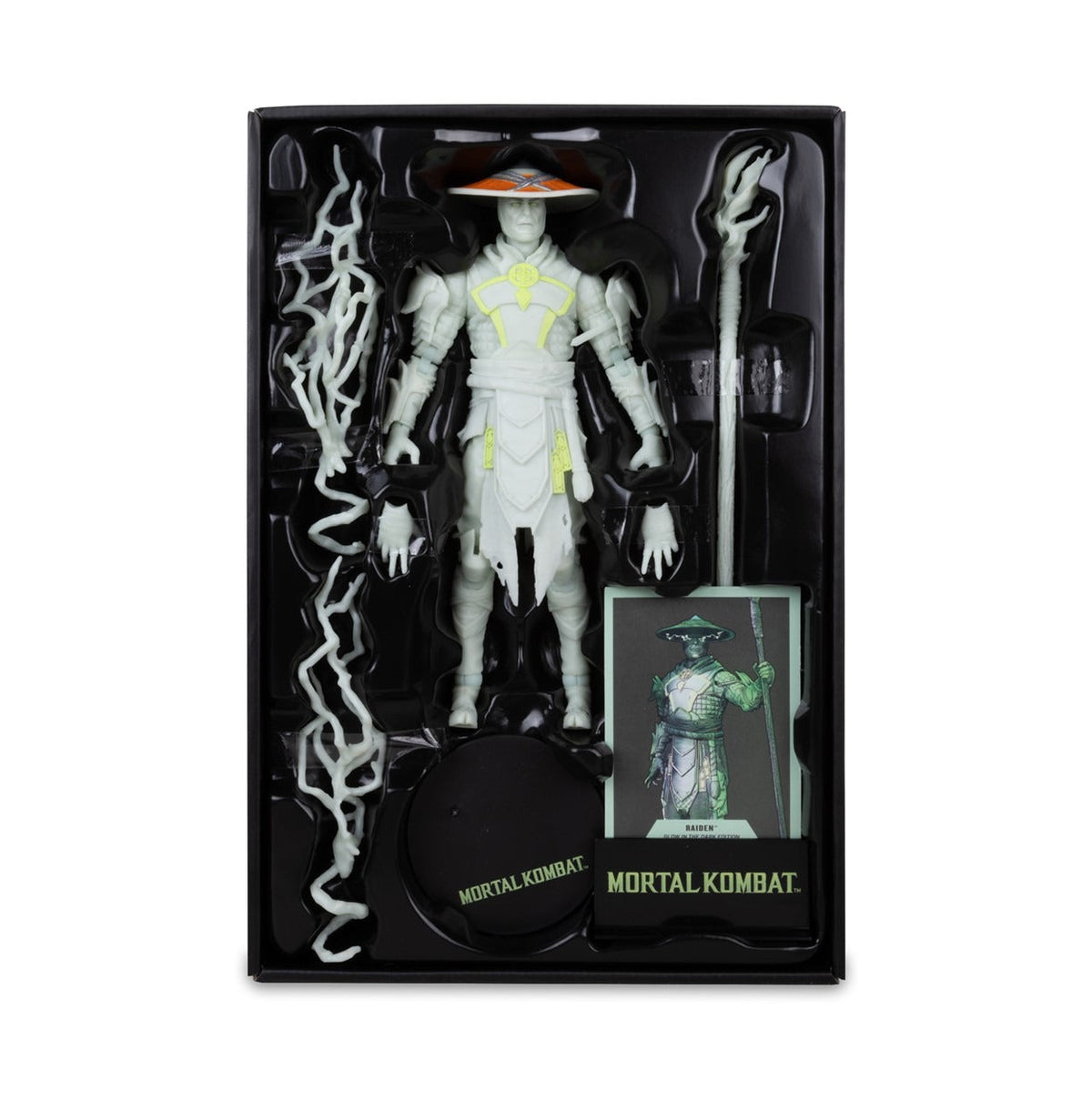 McFarlane Toys - Mortal Kombat - Raiden (Glow in the Dark Edition) - Exclusive