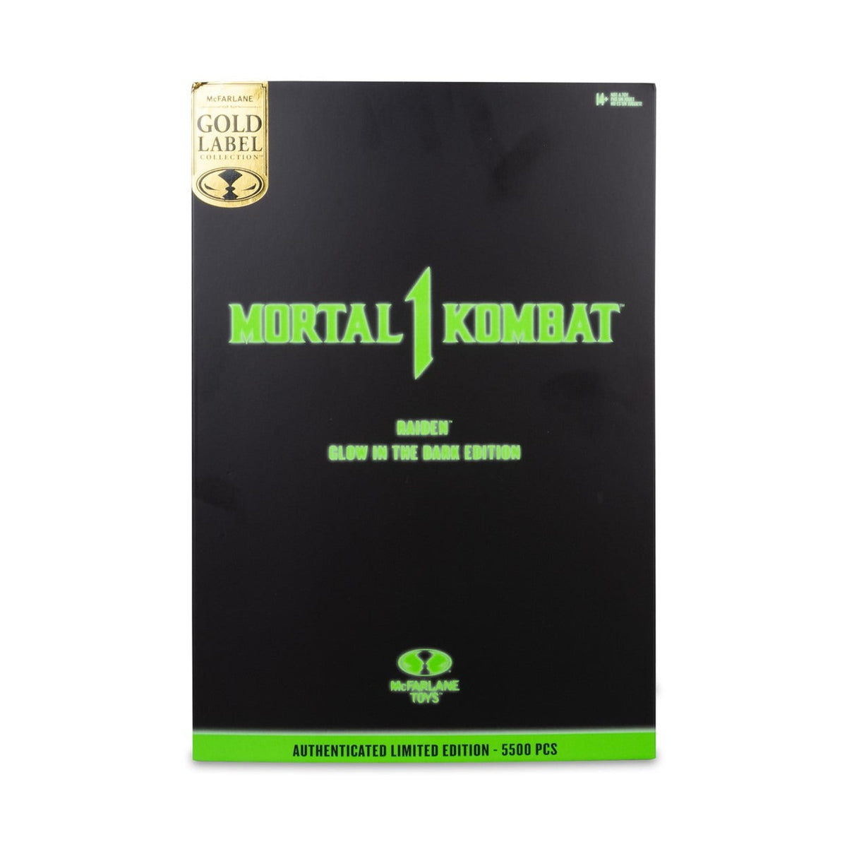 McFarlane Toys - Mortal Kombat - Raiden (Glow in the Dark Edition) - Exclusive