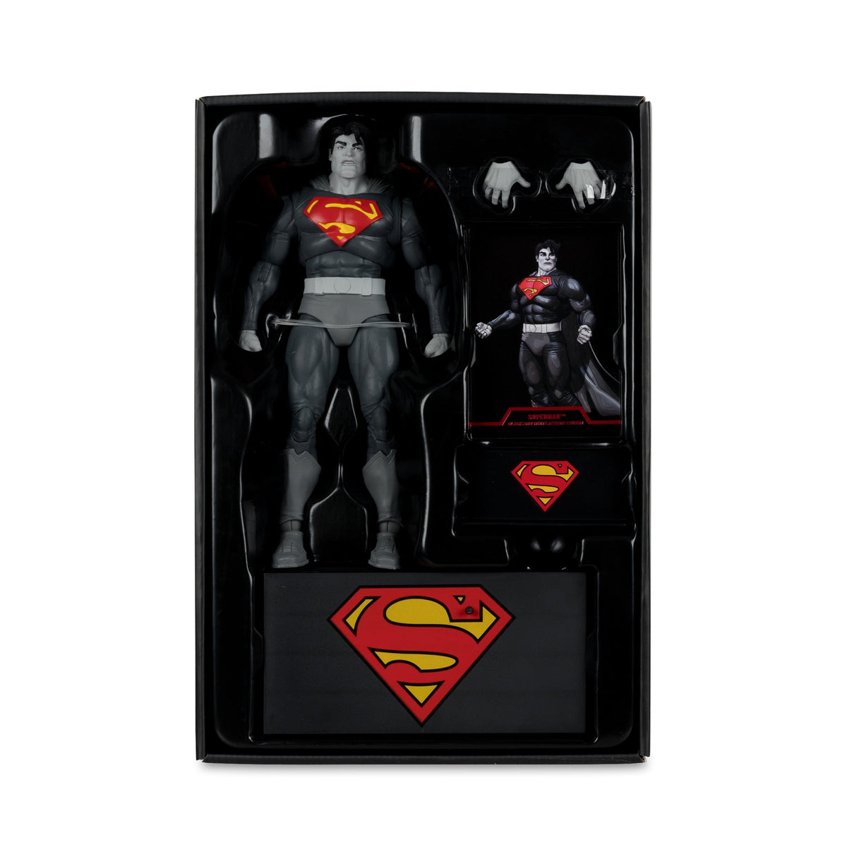 DC Multiverse - The Dark Knight Returns - Superman (Black & White Accent Edition) - Exclusive