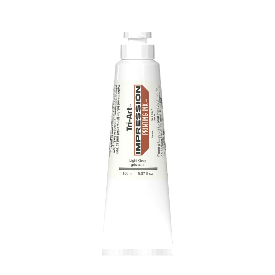 Impressions Block Printing Ink - Light Grey