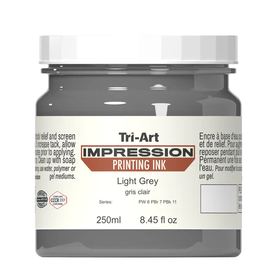 Impressions Block Printing Ink - Light Grey