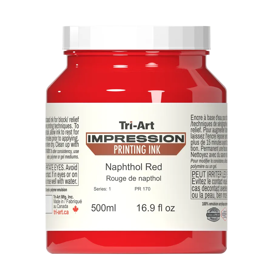Impressions Block Printing Ink - Naphthol Red