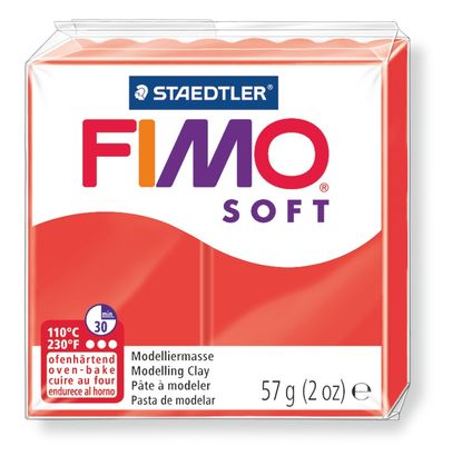 Staedtler-Mars - Modelling Clay Fimo Soft - Indian Red