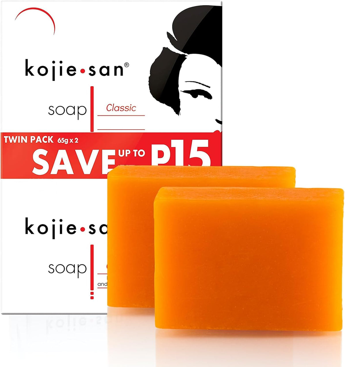 KOJIE SAN SKIN LIGHTENING KOJIC ACID SOAP 2PK (65G)