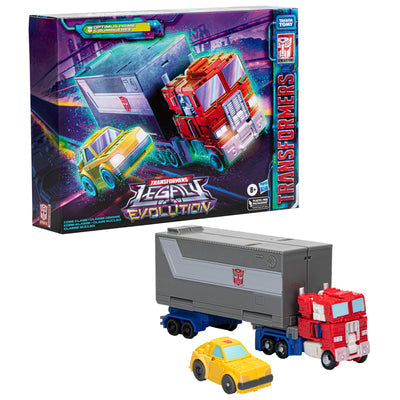 Transformers Legacy Evolution Core Class Optimus Prime & Bumblebee - Exclusive