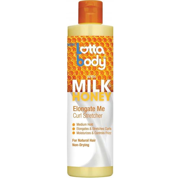 LOTTA BODY MILK&HONEY ELONGATE ME CURL STRETCHER 10.1 Oz