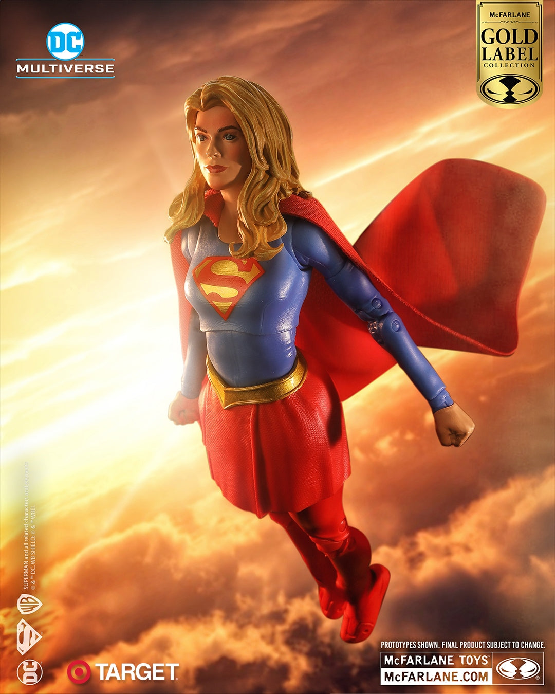 McFarlane Toys DC Comics Supergirl - Rebirth - Gold Label
