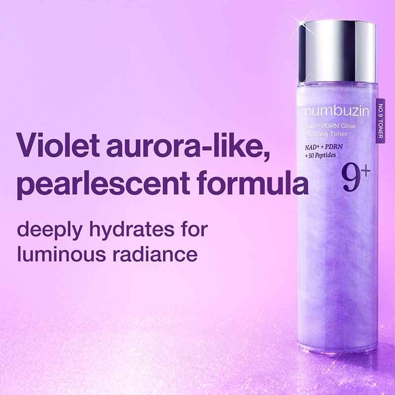 Numbuzin No.9+ NAD+ PDRN Glow Boosting Toner 150ml