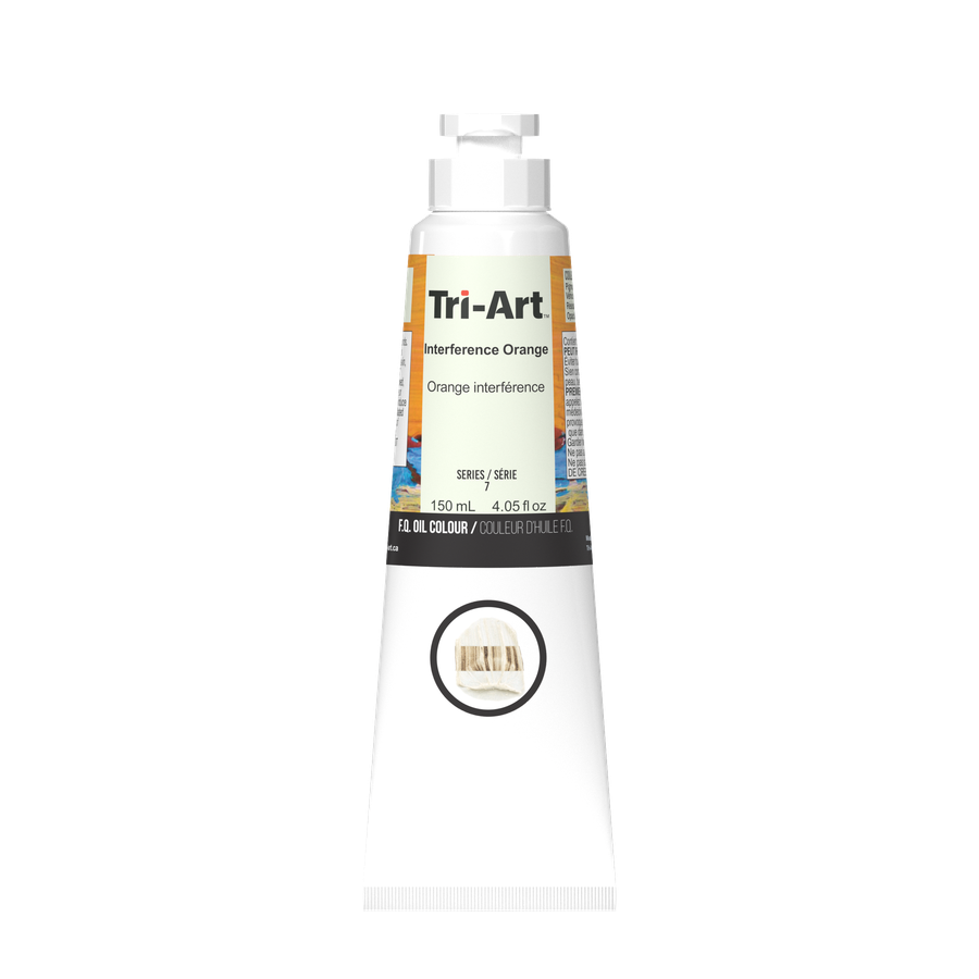 Tri-Art Oil Colours - Interference Orange