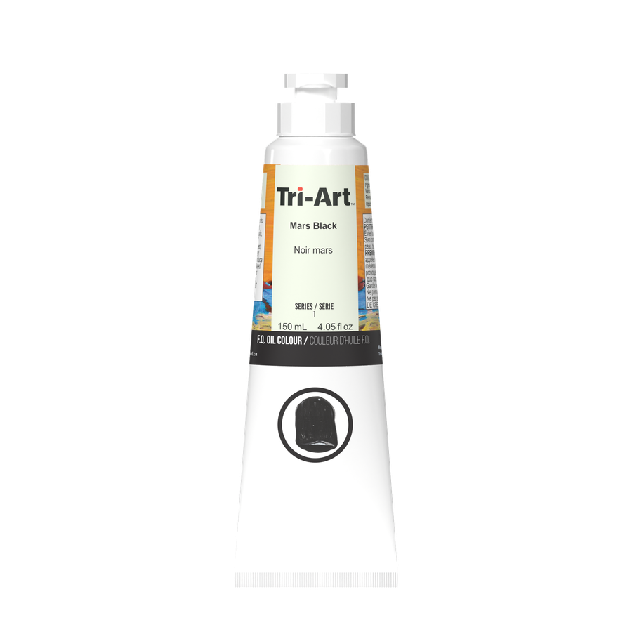 Tri-Art Oil Colours - Mars Black