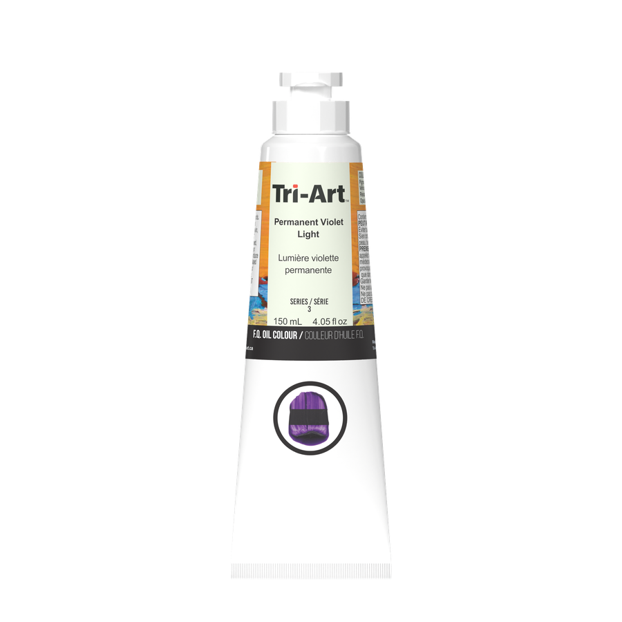 Tri-Art Oil Colours - Permanent Violet Light