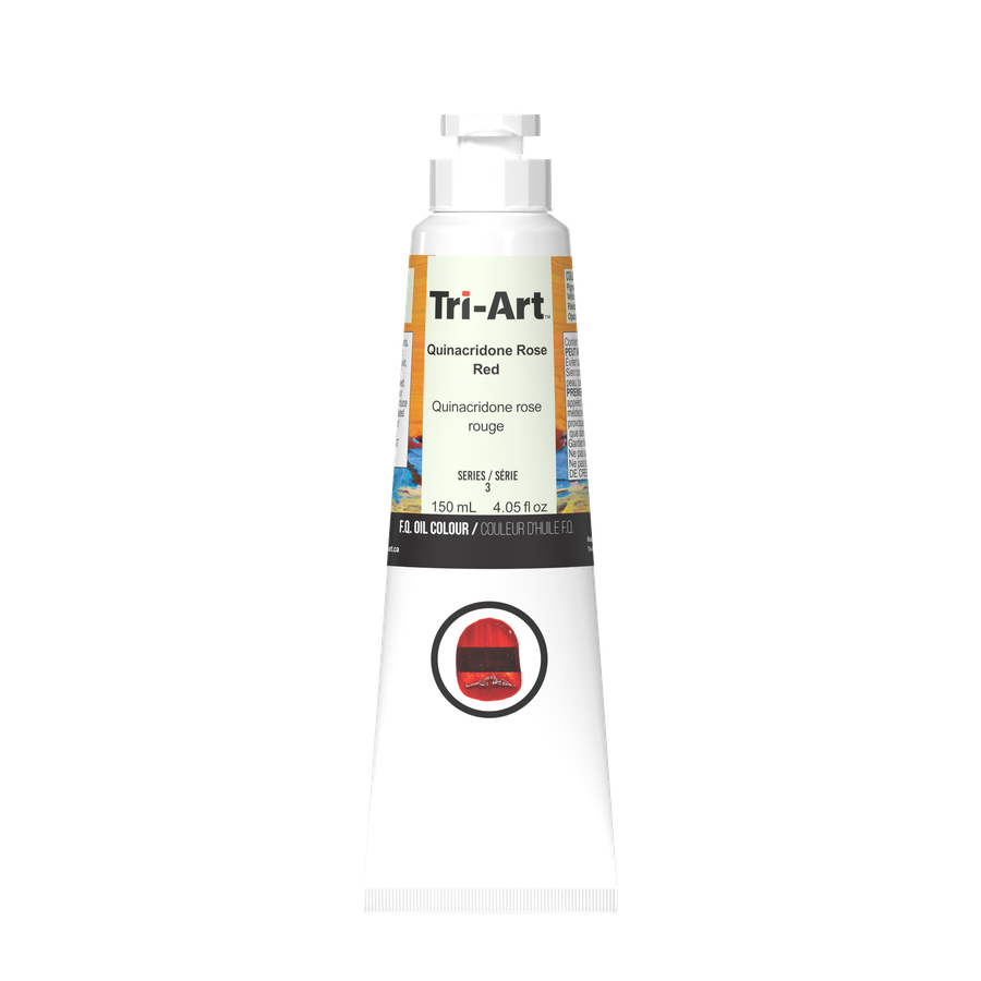 Tri-Art Oil Colours - Quinacridone Rose Red