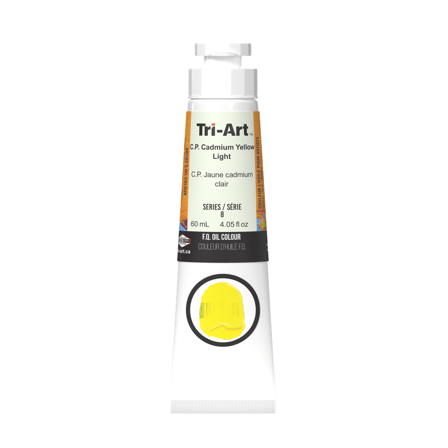 Tri-Art Oil Colours - C.P. Cadmium Yellow Light