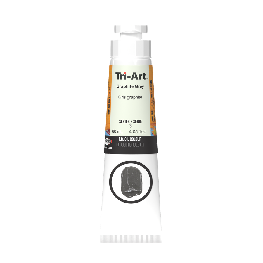 Tri-Art Oil Colours - Graphite Grey