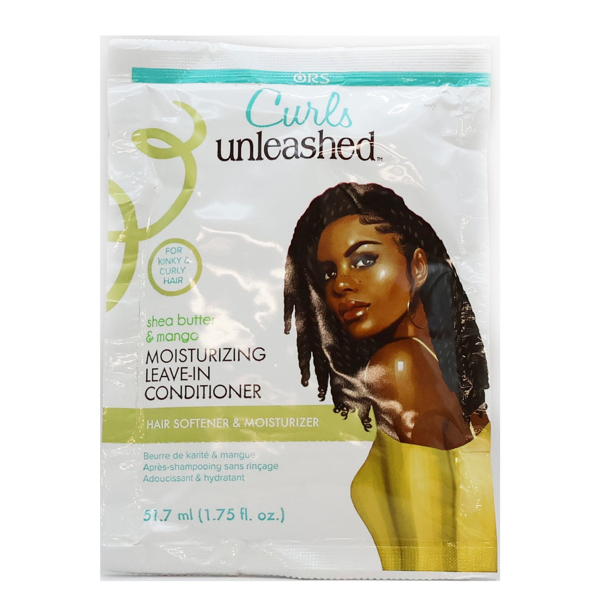 ORS CURLS UNLEASHED MOISTURIZING LEAVE-IN CONDITIONER PCKT 1.75OZ