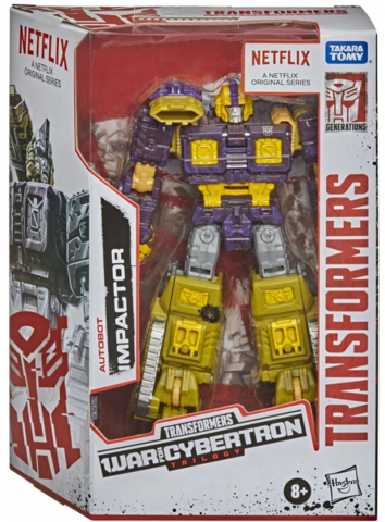 TRANSFORMERS GENERATIONS WAR FOR CYBERTRON TRILOGY - WFC-15 IMPACTOR NETFLIX EDITION