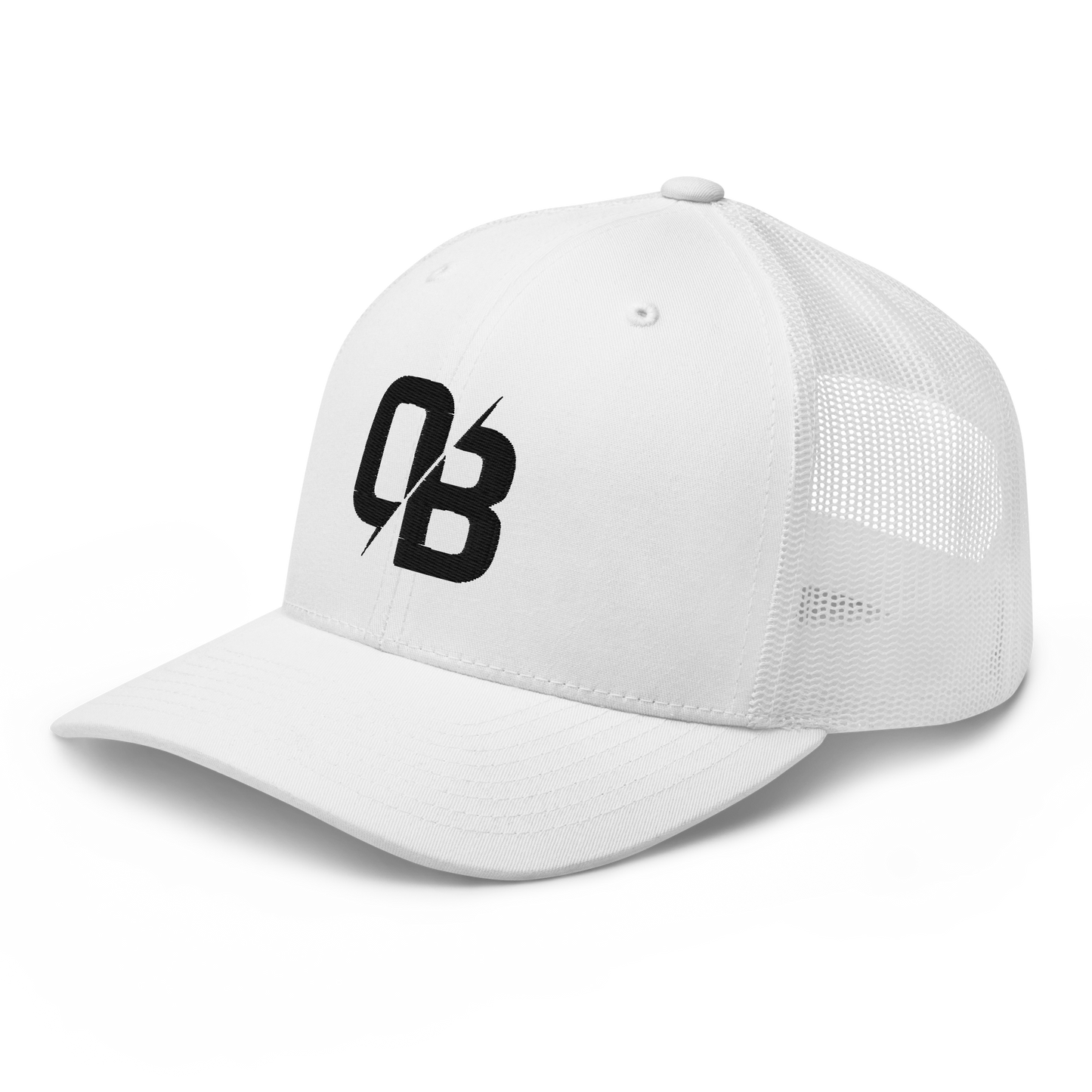 White - Trucker Snapback