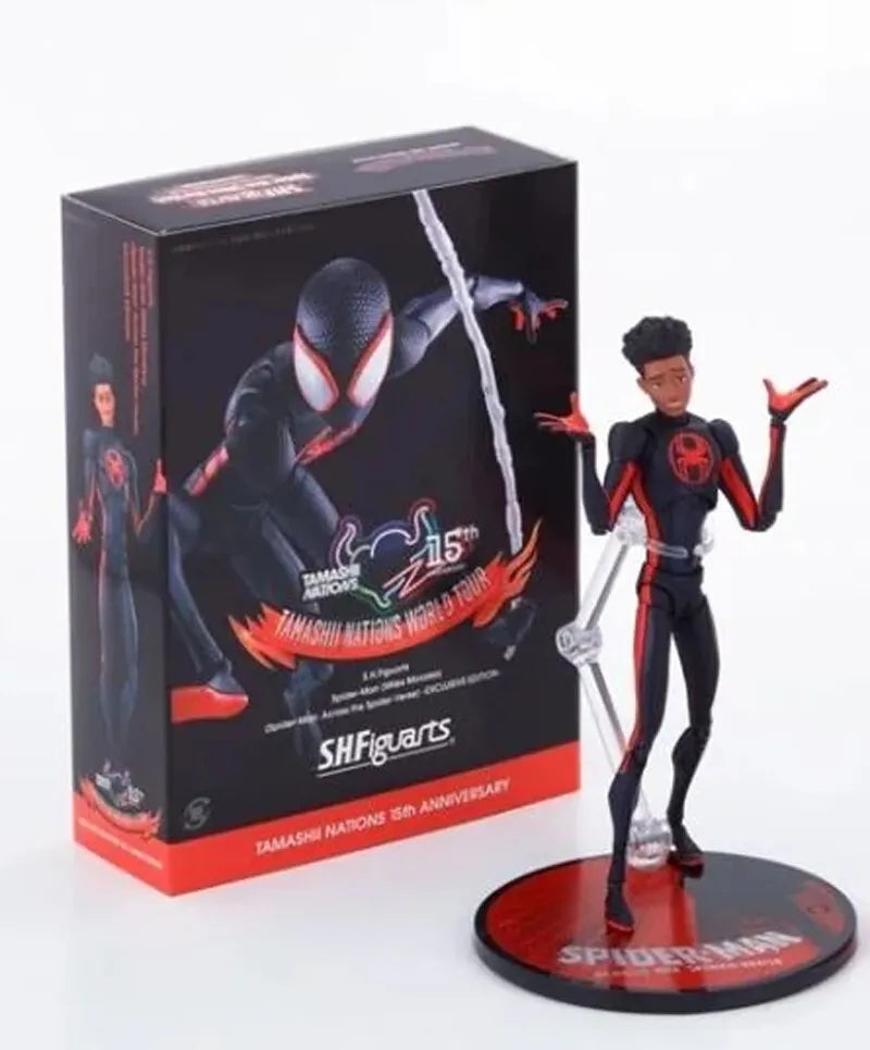 Spider-Man Across the Spider-Verse S.H.Figuarts Mile Morales World Tour - Exclusive