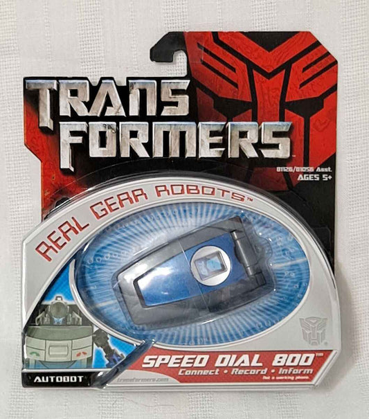 Transformers Movie Real Gear ROBOTS SPEED DIAL 800