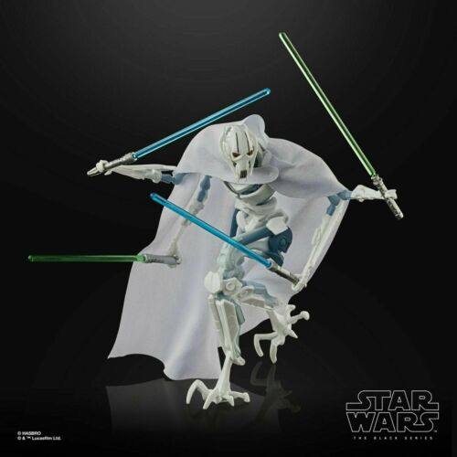 Star Wars: The Black Series Cartoon General Grievous (Tartakovsky Clone Wars) ** SUBSTANDARD PACKAGING **