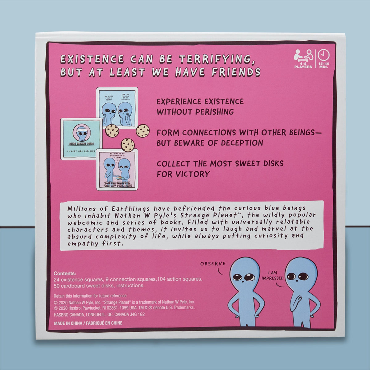 Sweet Existence, A Strange Planet Family-Friendly Party Card Game